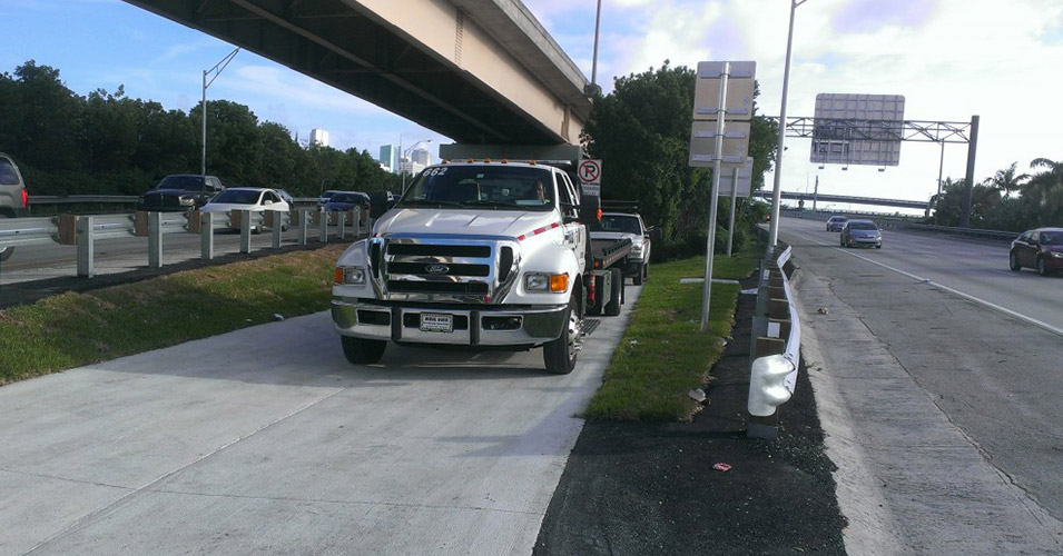 New Staging Area on I-95!