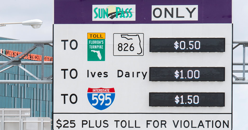 Tolling Began on 95 Express Lanes October 15