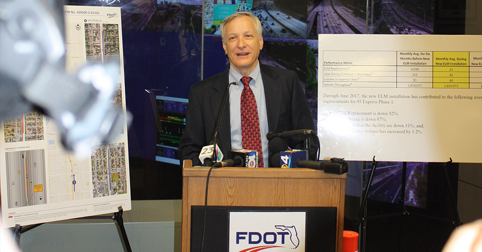 FDOT District Six Hosts 95 Express Safety Press Conference