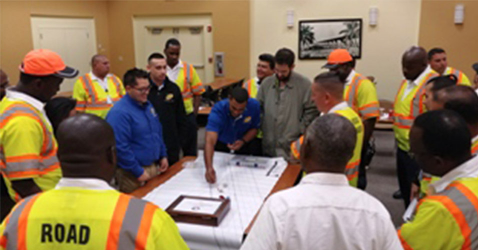 District Six Hosts Incident Management Refresher Training