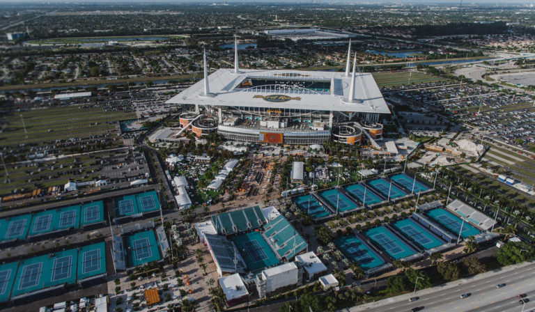 Crews work tirelessly to get Hard Rock Stadium ready for Super Bowl LIV